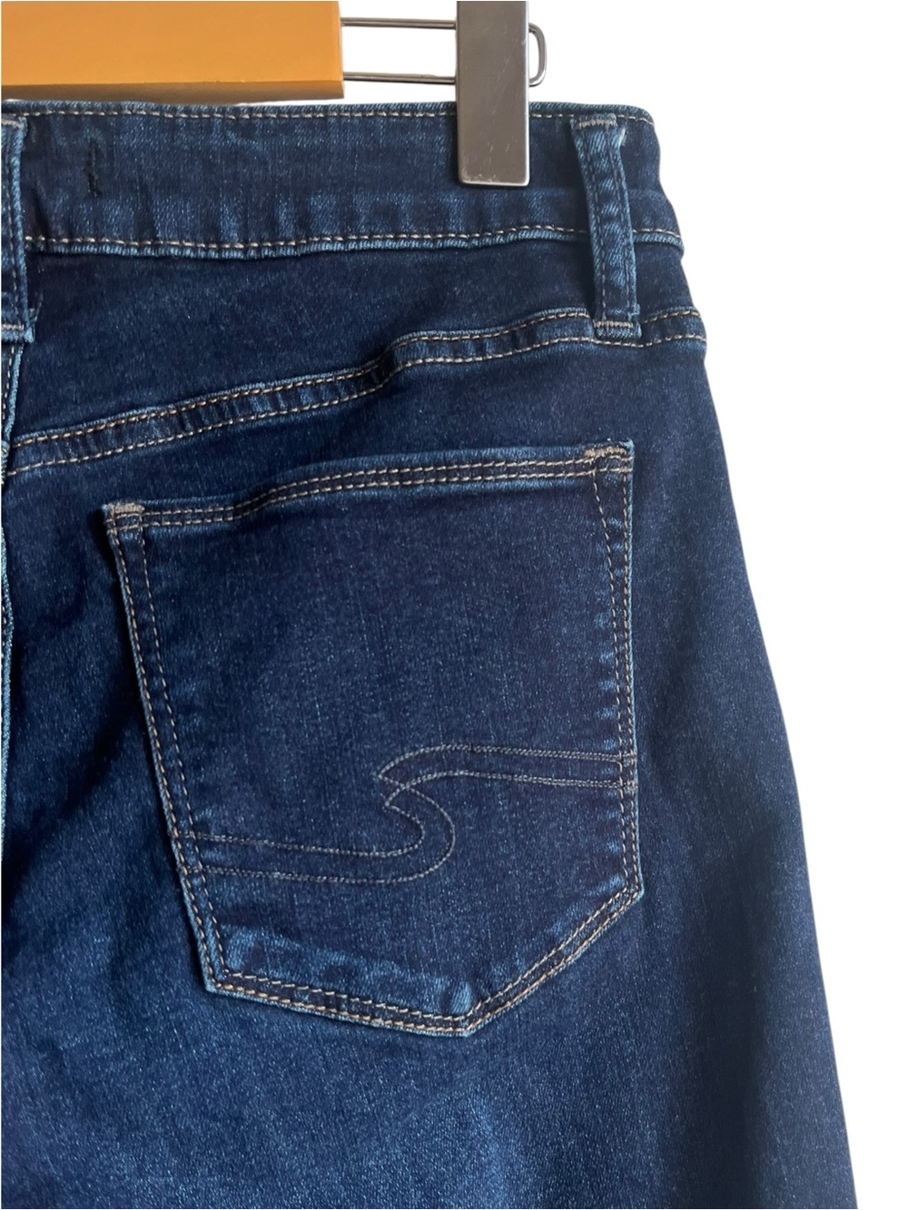 Silver Jeans Avery Slim Boot Dark Wash Jeans W28 L31 - Picture 11 of 14